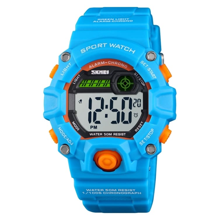 SKMEI 1484 Sky Blue kids watch