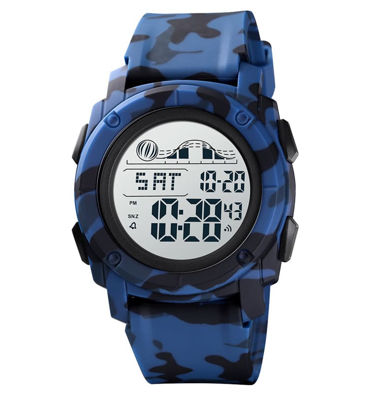 SKMEI 1576 Blue Camouflage