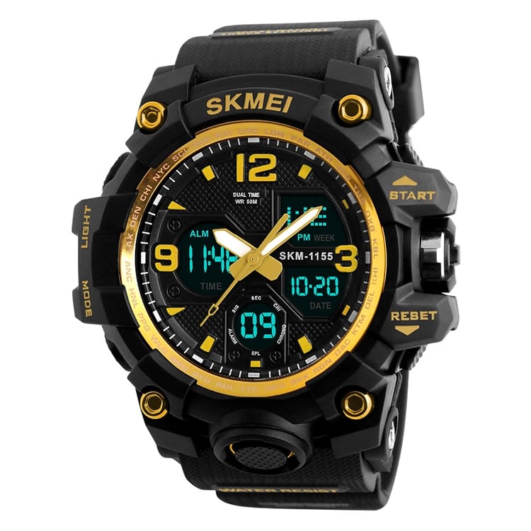 SKMEI 1155B Gold