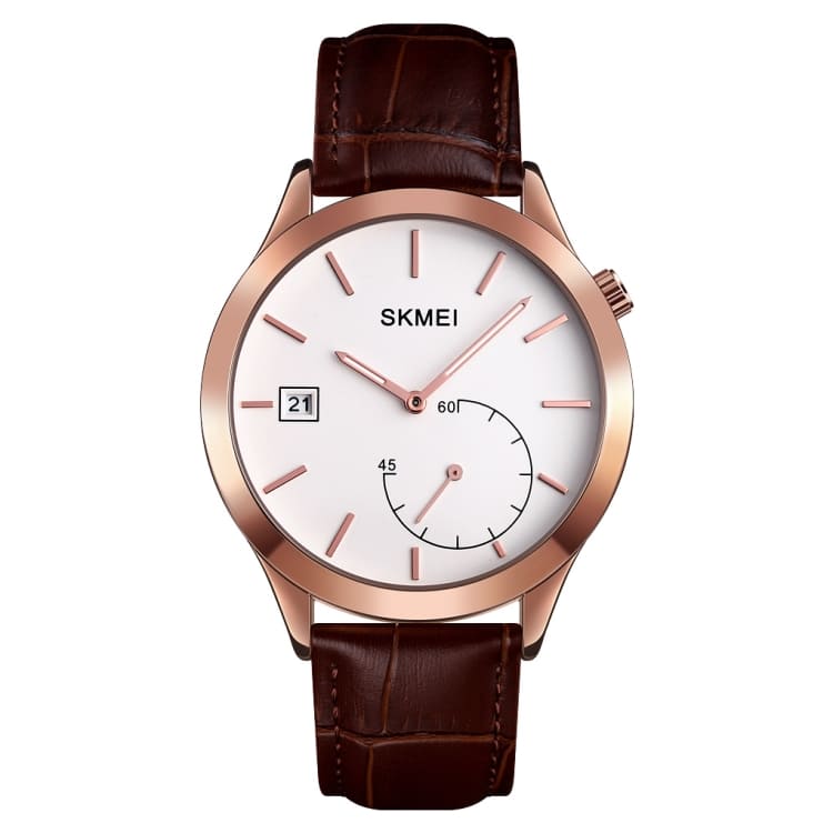 SKMEI 1581 Rose Gold Coffee