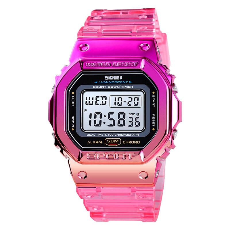 SKMEI 1622 rose red