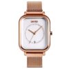 SKMEI 9207 Rose Gold White