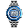 SKMEI 1493 Blue Silver