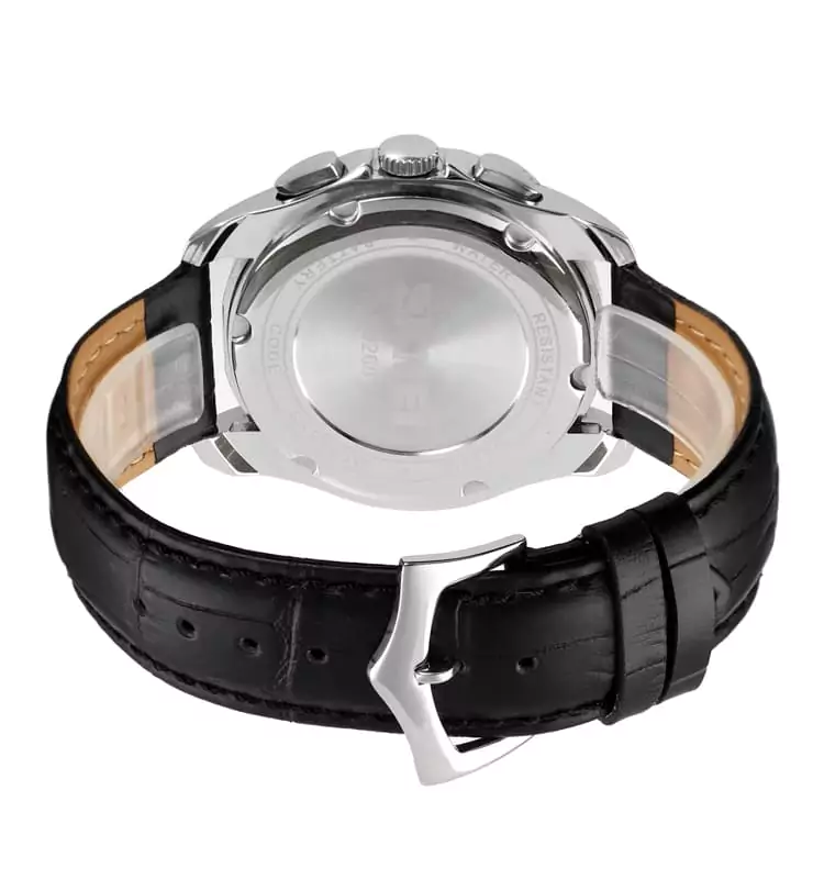 SKMEI 9260 leather strap watch