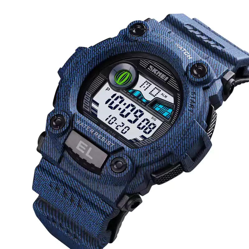 SKMEI 1633 Silicone Strap watch