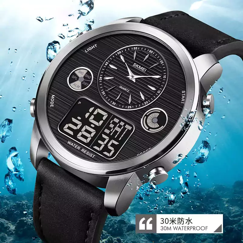 SKMEI 1653 Dual time Watch