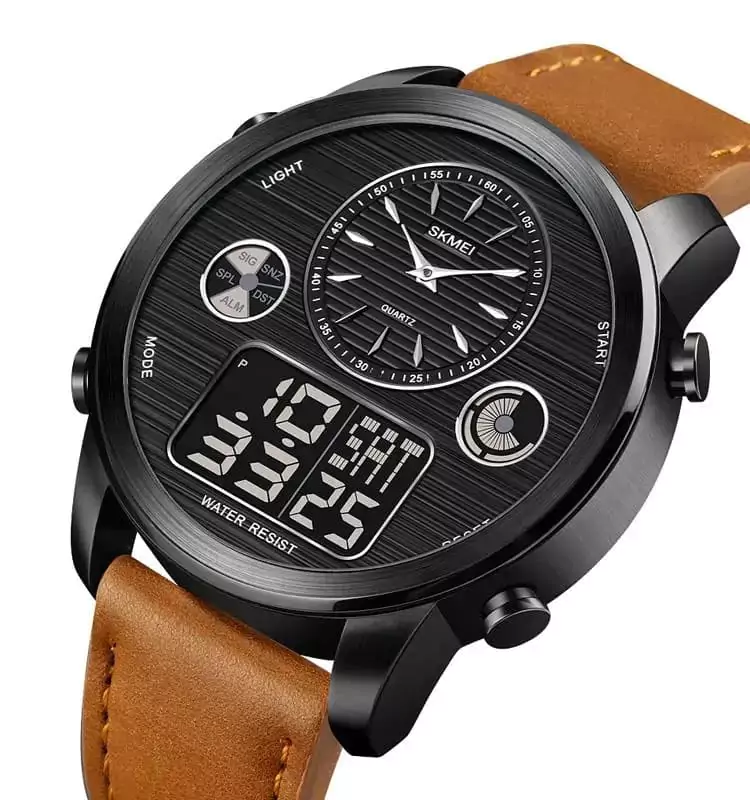 SKMEI 1653 analog digital watch