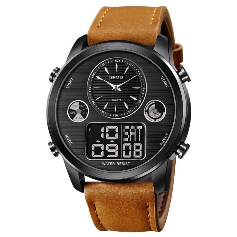 SKMEI 1653 black brown
