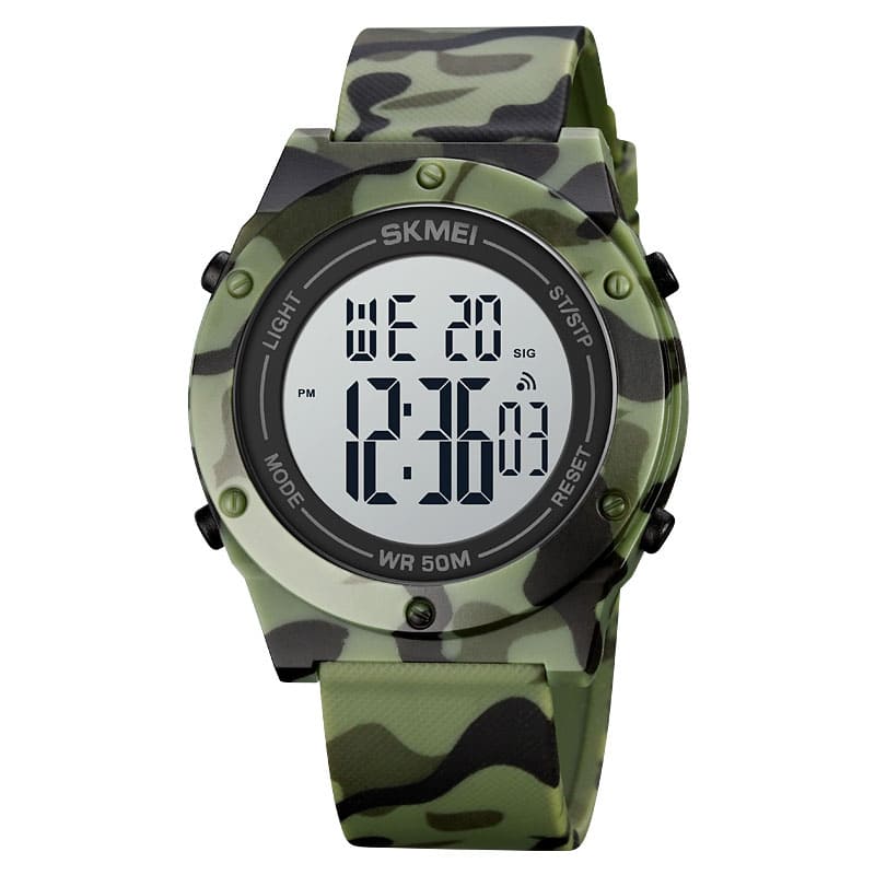 SKMEI 1772 Army Green White