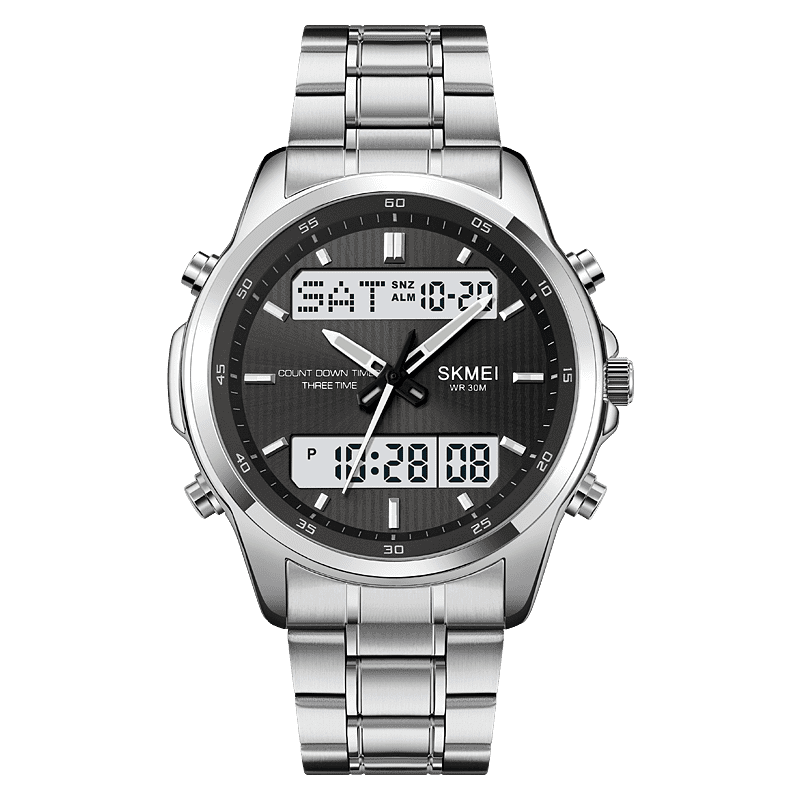 SKMEI 2049 Silver White