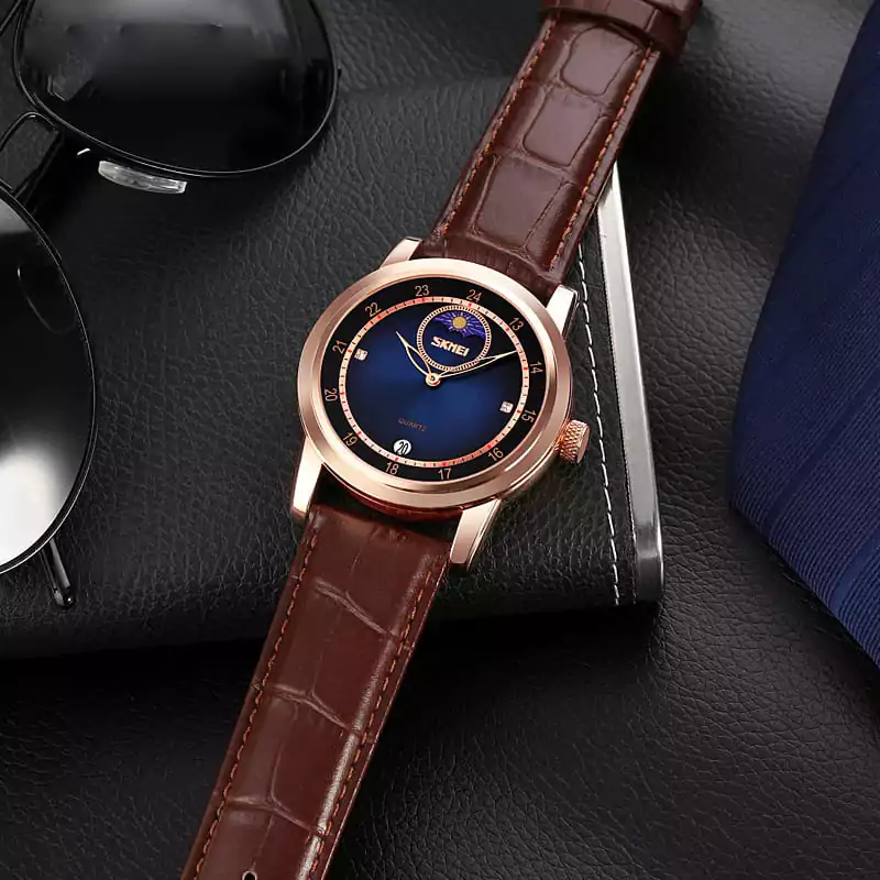 SKMEI 9300 Rose Gold Elegance