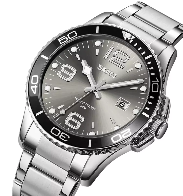 SKMEI 9278 Gray Dial Analog watch