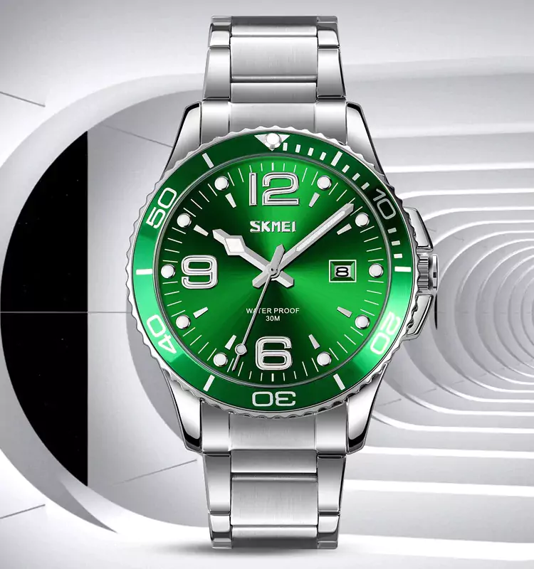 SKMEI 9278 Green Dial Analog watch