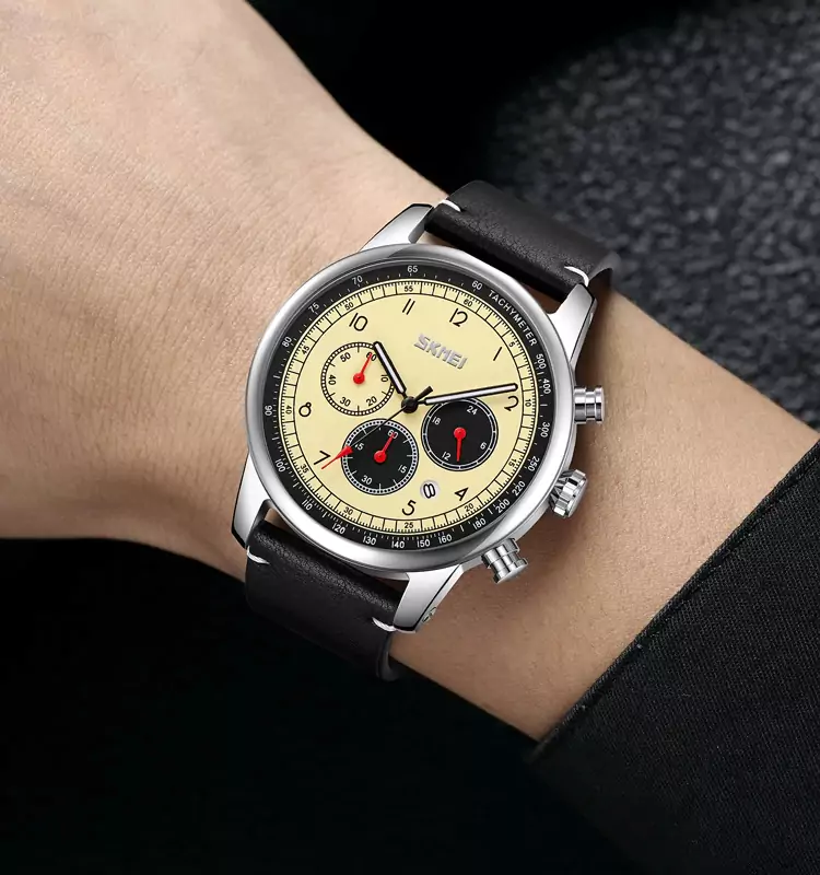 SKMEI 9318 Classic Analog Men's Watch