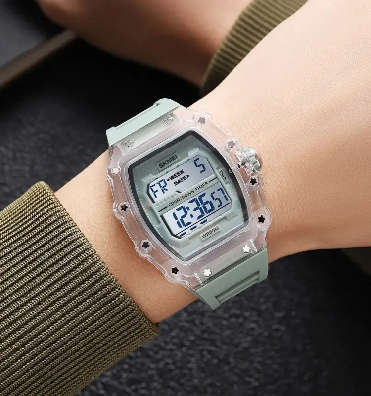 SKMEI 2296 light green watch SKMEI 2296 light green watch