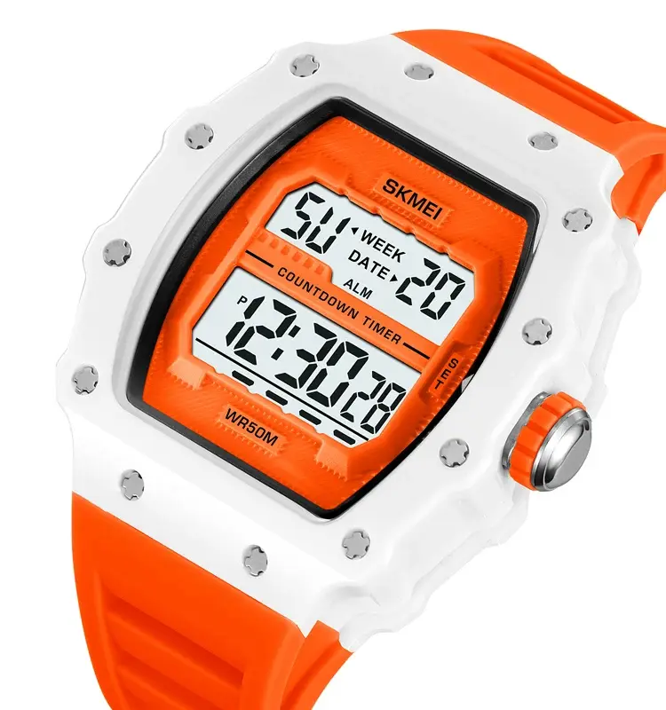 SKMEI 2296 orange white watch SKMEI 2296 orange white watch