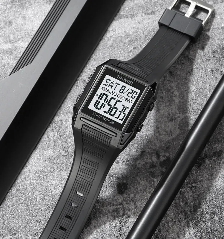 SKMEI 2257 silicone strap watch