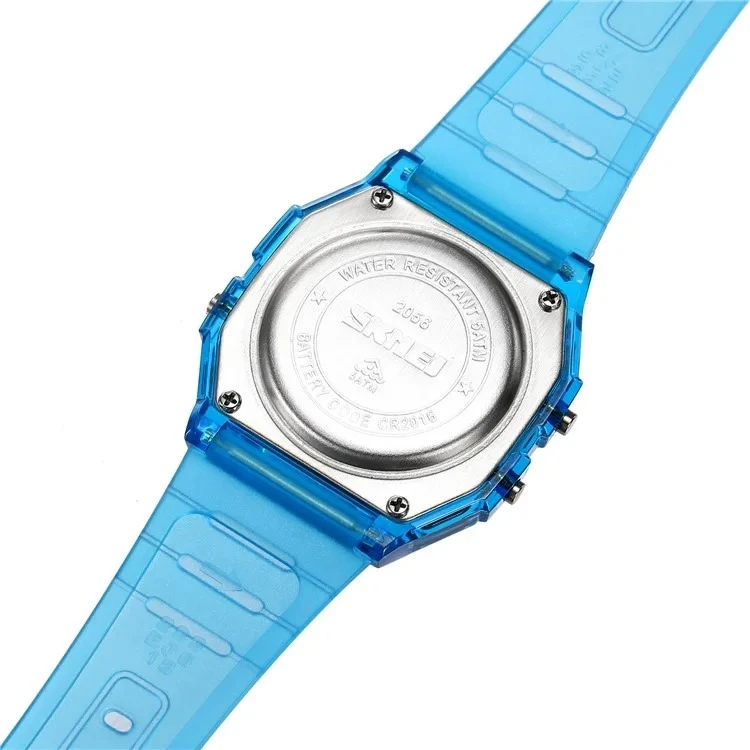 SKMEI 2056 stainless steel back cover