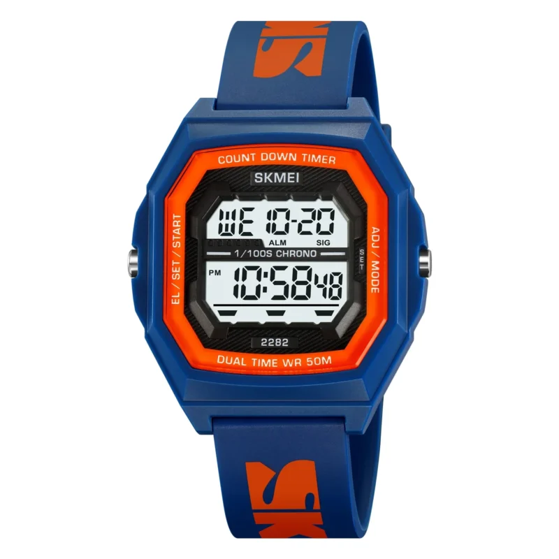 SKMEI 2282 blue orange