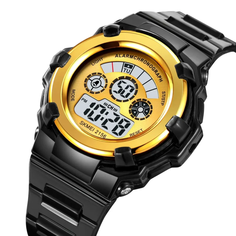 SKMEI 2156 black gold outdoor watch
